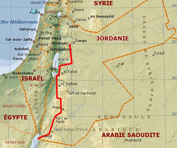 La route des Rois Jordanie 2010