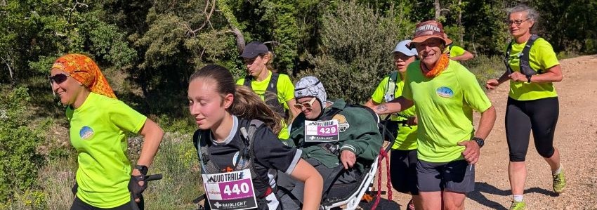 Duo trail Sainte Baume