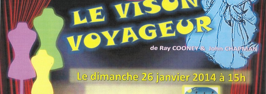 Affiche "Le vison voyageur"